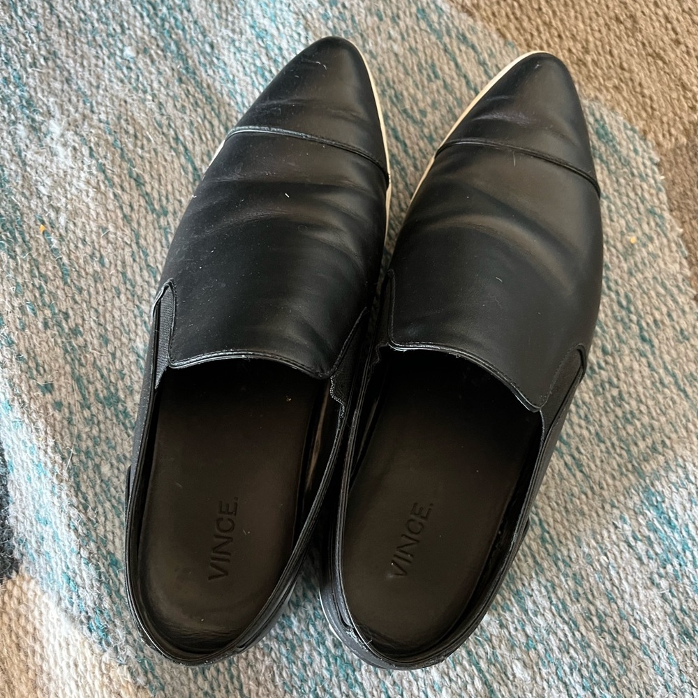 VINCE pointy slip-on loafer/sneaker